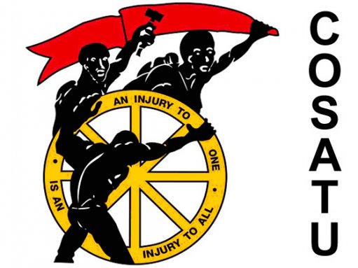 Cosatu: Statement By The Congress Of South African Trade Unions, On 