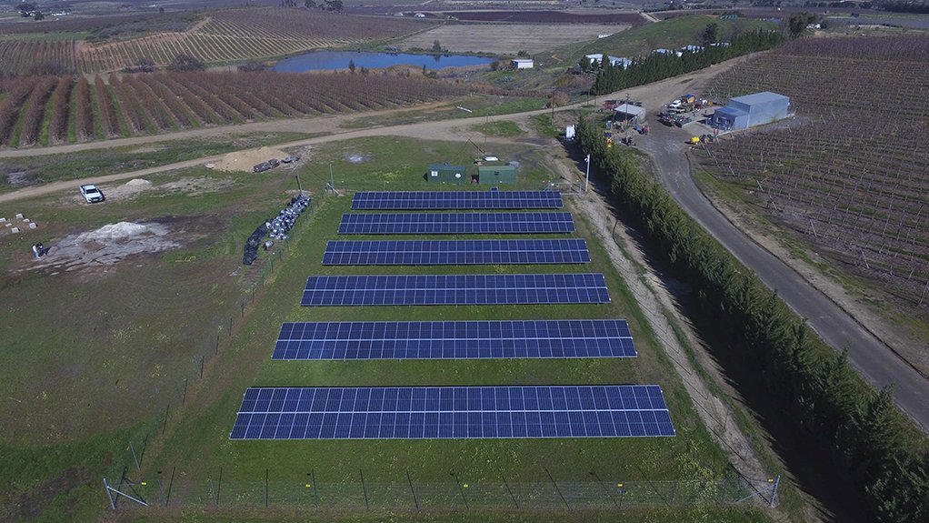 Ceres farmer commissions solar plant that benefits community