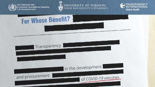 For Whose Benefit? Transparency in the development and procurement of COVID-19 vaccines - Vimarsana News