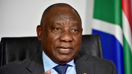 president desk ramaphosa