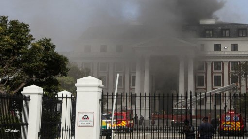 Suspect arrested in connection with South African parliament fire - Vimarsana News