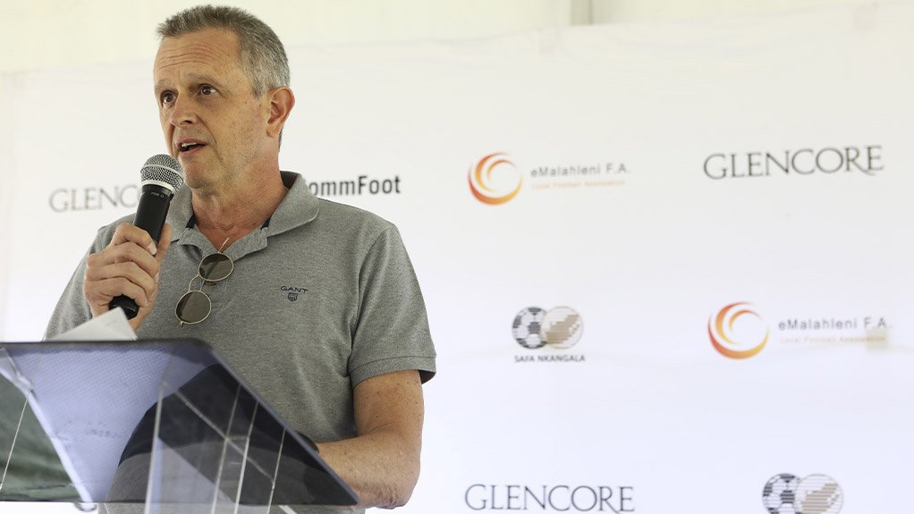 Glencore partners with SAFA to develop young soccer players and coaches