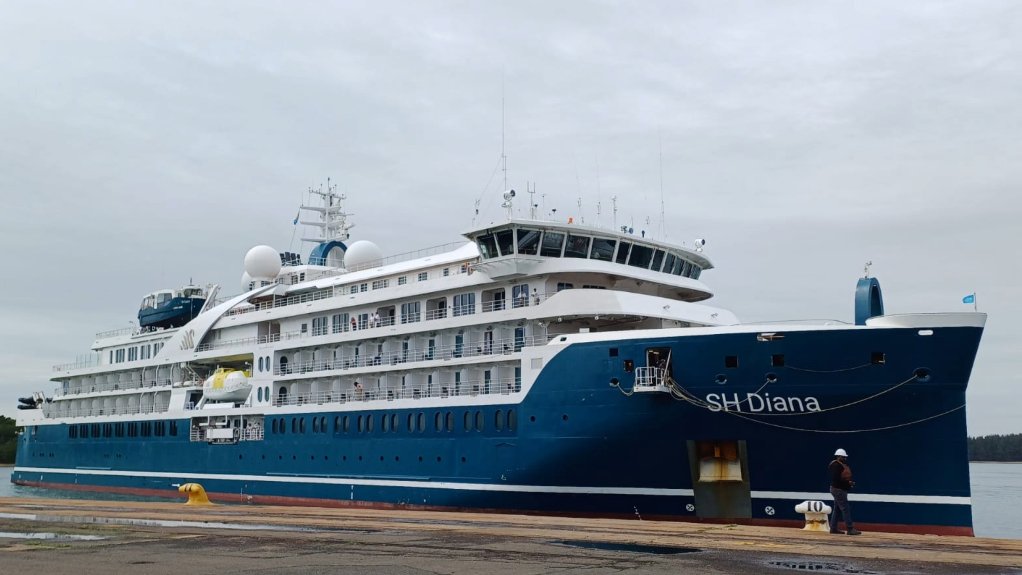 TNPA welcomes SH Diana, kicking off Port of Richards Bay cruise season