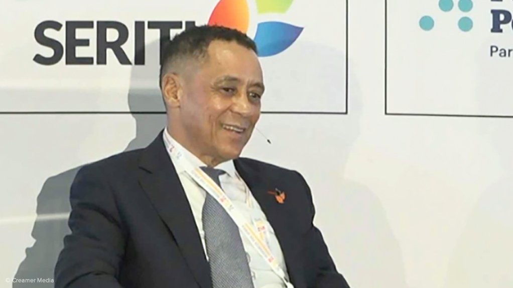 Wind turbine four on way up, Seriti CEO Mike Teke tells Coal & Energy Transition Day