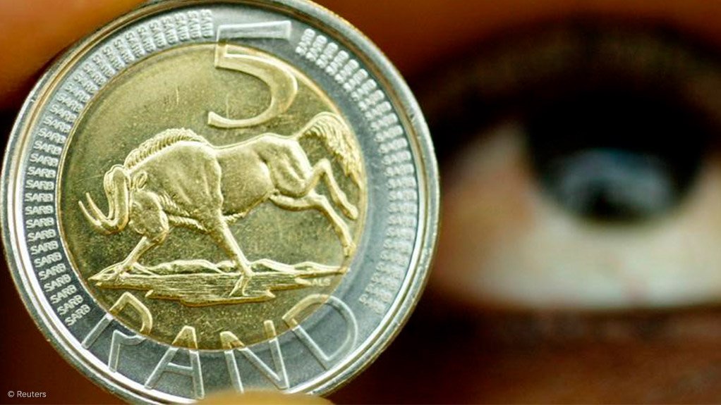 South African rand little changed after local producer inflation figures