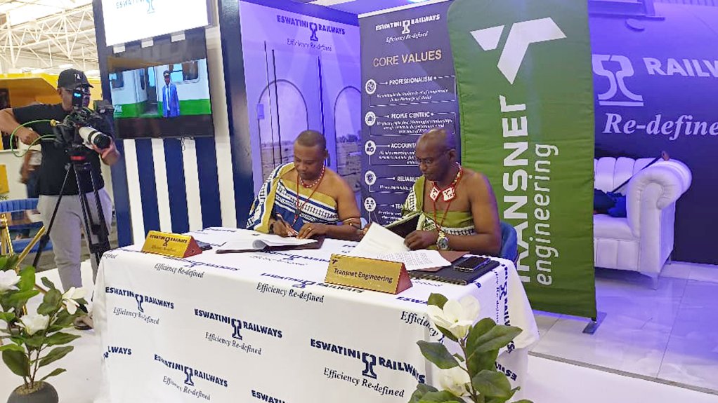 Transnet Engineering signs another contract with Eswatini Railways