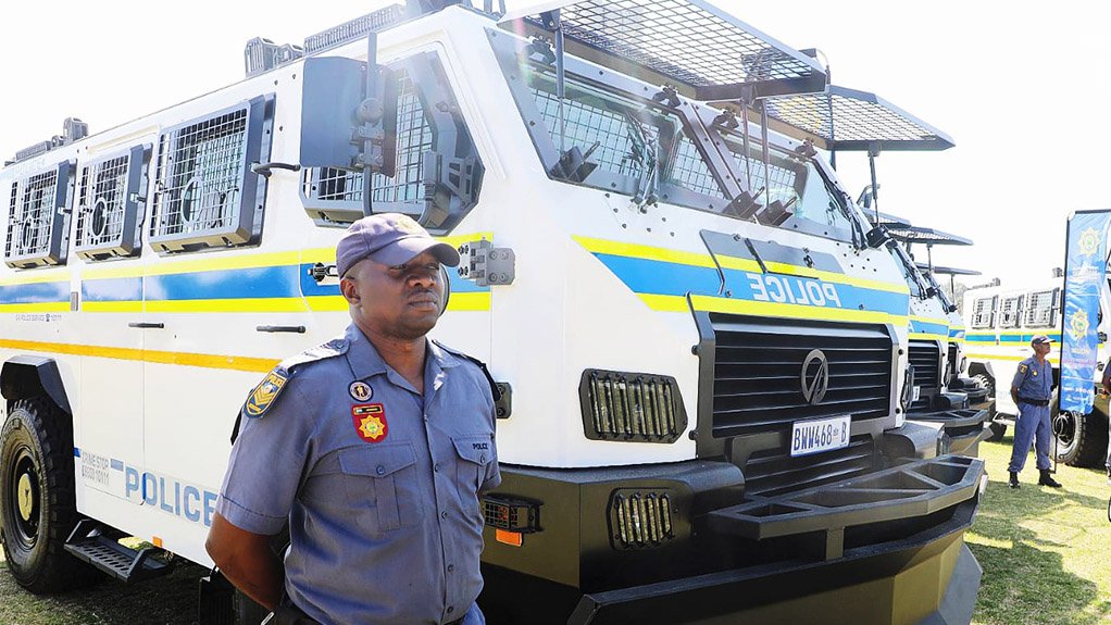 Paramount delivers 12 Marshall riot vehicles to SAPS