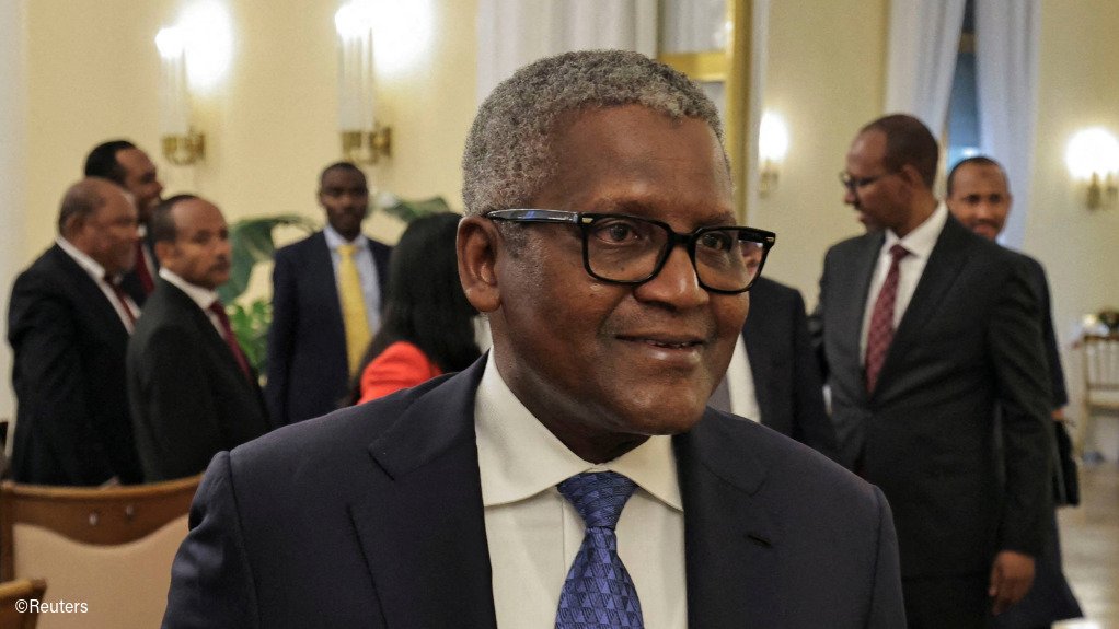 Nigeria's Dangote plans $1bn investments in Zimbabwe