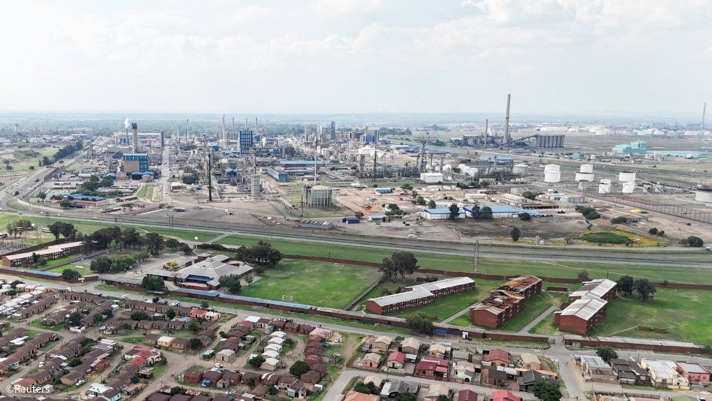 Sasol half-year profit down 34% on lower oil, chemical prices