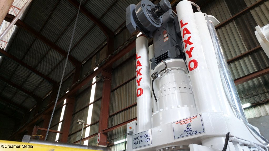 AGC delivering South African-made raise bore machine to a customer in India