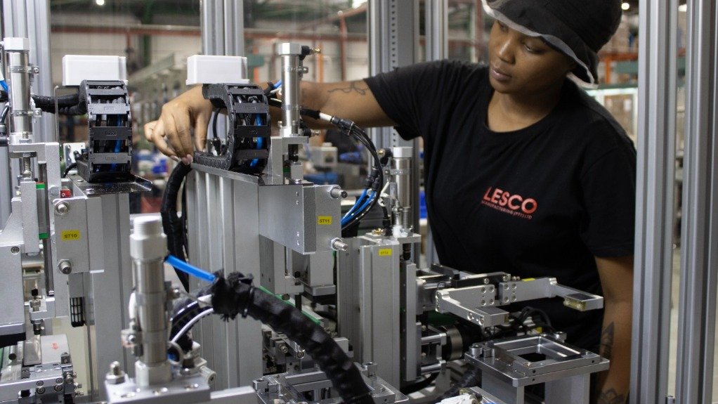 Lesco doubles capacity as it rolls out semi-robotic production lines at its Joburg plant