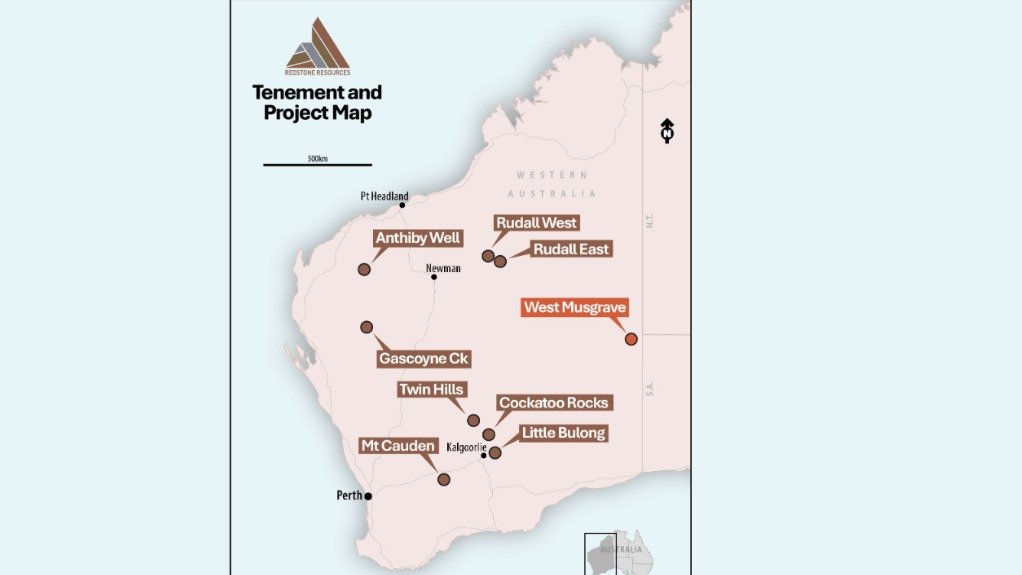 Redstone acquires gold, lithium, base metal prospects in Western Australia