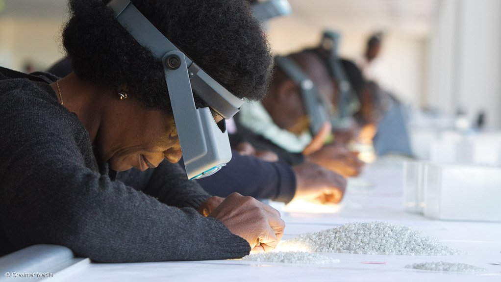 Botswana seeing soft recovery in diamond demand, mines minister says