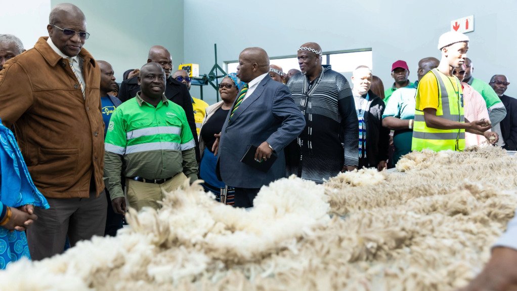 Exxaro’s social and labour plan results in new facility for Eastern Cape sheep farmers