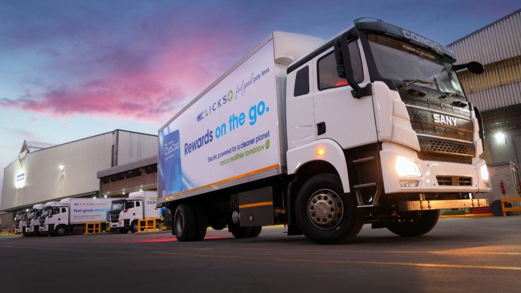 Clicks' Cape Town distribution centre to operate 100% electric truck fleet by year-end
